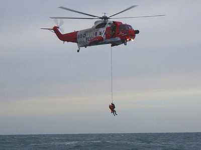 USCG rescue helicopter