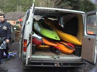 Playboats in van
