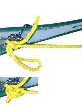 Quick release knot