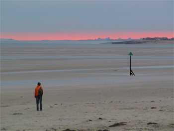 West Wittering at low tide