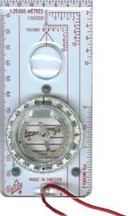 Hiking compass