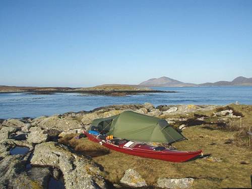 Solo camping in NW Scotland