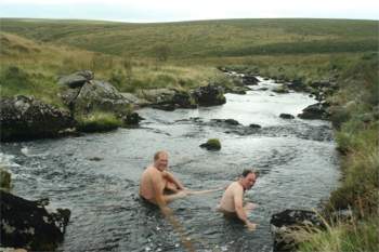 Chilly stream on Dartmoor