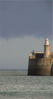 Lighthouse on pier