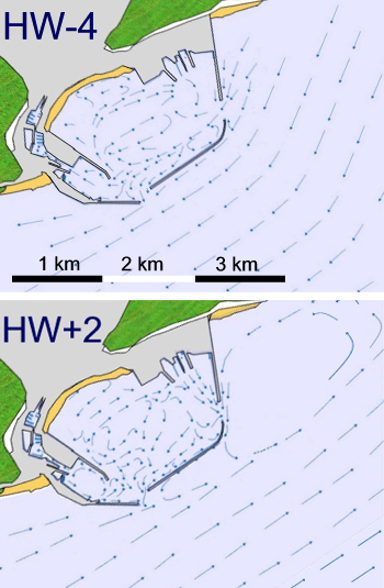 Large scale current atlas